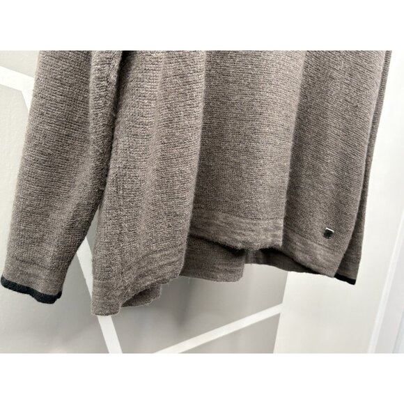 Smartwool Cheyenne Creek Crewneck Sweater Merino Wool Blend Taupe Men’s XXL - Picture 5 of 14